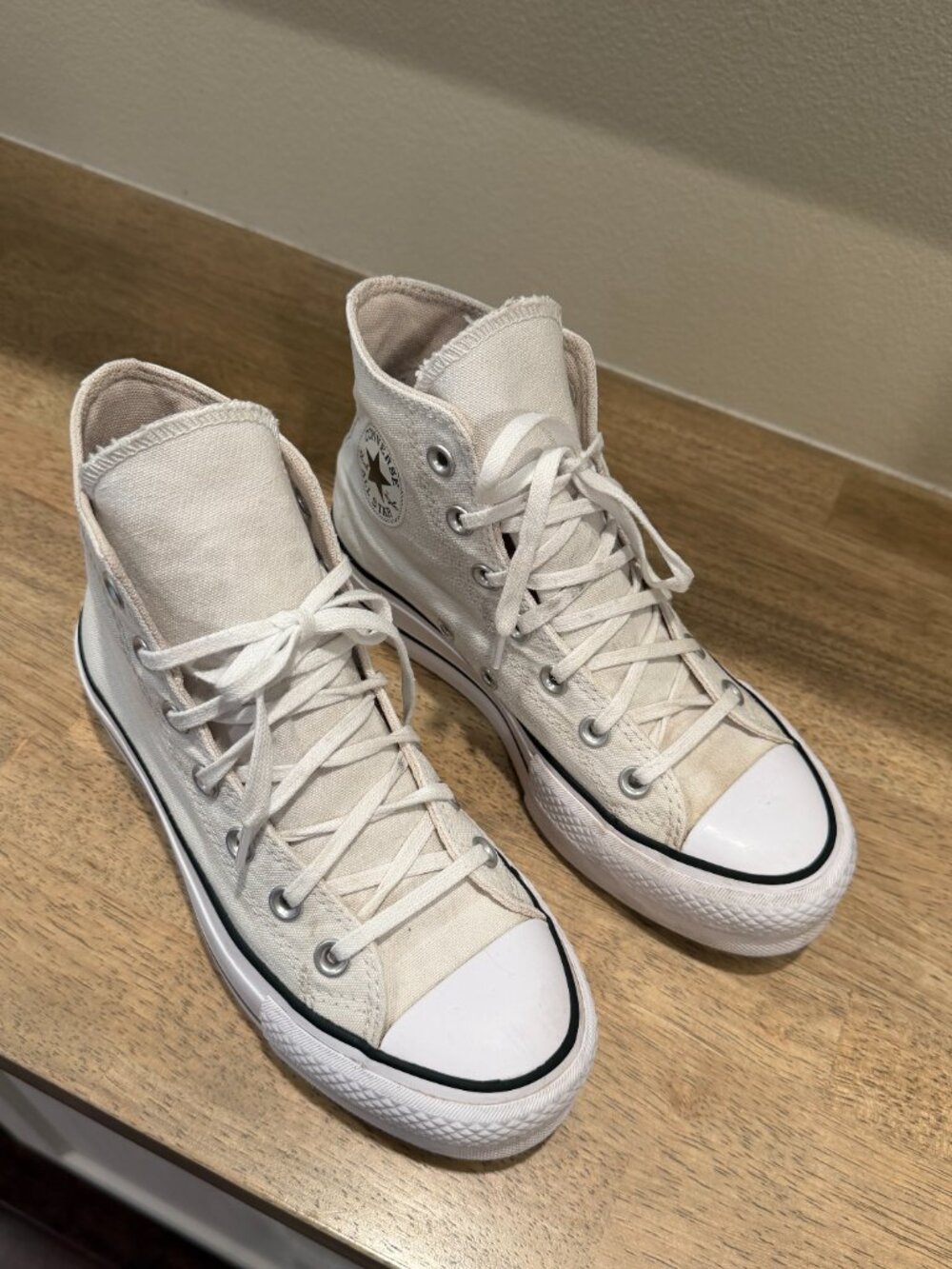 Converse Chuck Taylor All Star Move Platform High Top White Women’s Size 6 - Picture 7 of 9